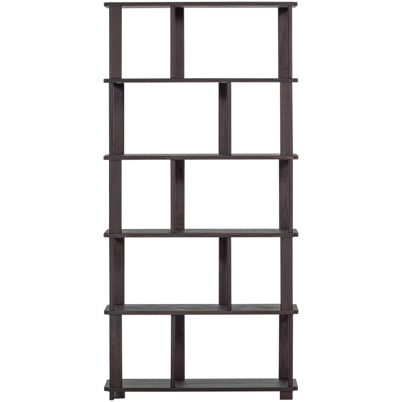 WOOOD Riss Bokhylla Ek Mystic Brun 186x90 cm