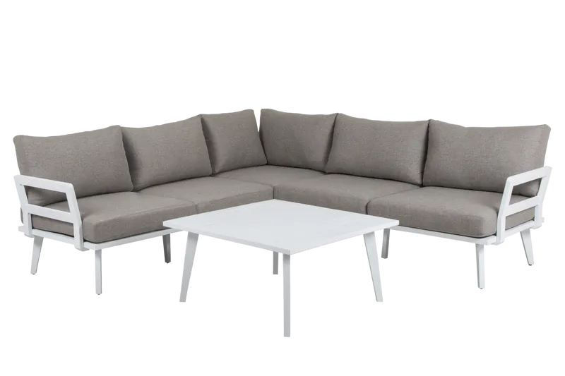 Brafab Villac 2-sits Modul Vit/Beige