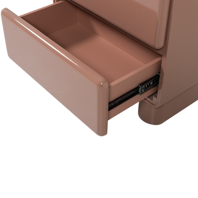 WOOOD Lustra Byrå/Nattduksbord i Högglans MDF