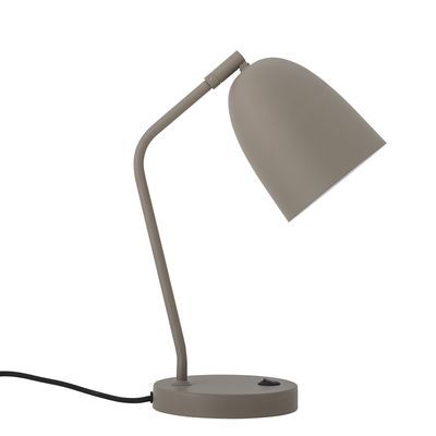 Bloomingville Lemar Bordslampa, Grå, Metall, L26xH37xW15 cm