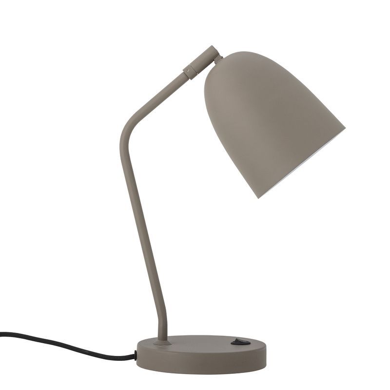 Bloomingville Lemar Bordslampa, Grå, Metall, L26xH37xW15 cm