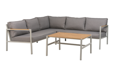 Brafab Cap Hörnsoffa Liten Light Grey / Grey