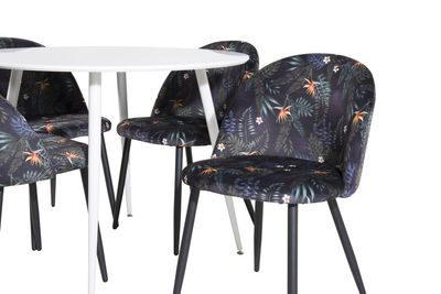 Venture Home Plaza Rund Matgrupp