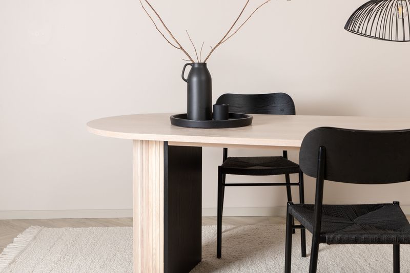 Venture Home Bianca Ovalt Matbord