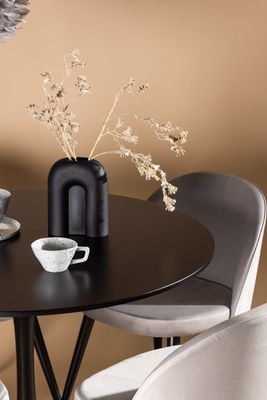 Venture Home Matgrupp Glade med 4st Matstolar Velvet