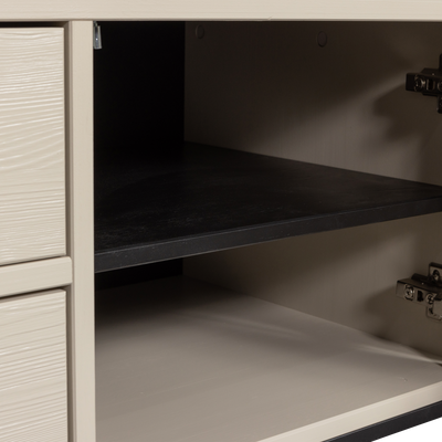 WOOOD SILAS TV-bänk 120 cm i Grenen Dust