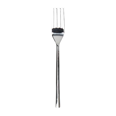 Affari of Sweden ALVA Gaffel Blank, Silverfärgad 12-pack
