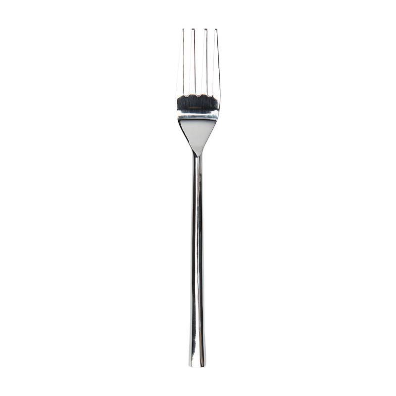 Affari of Sweden ALVA Gaffel Blank, Silverfärgad 12-pack