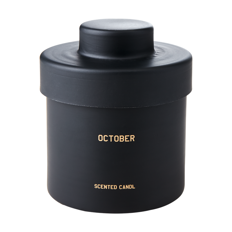 Affari of Sweden CALENDAR Doftljus Hazelnut & honey, Svart