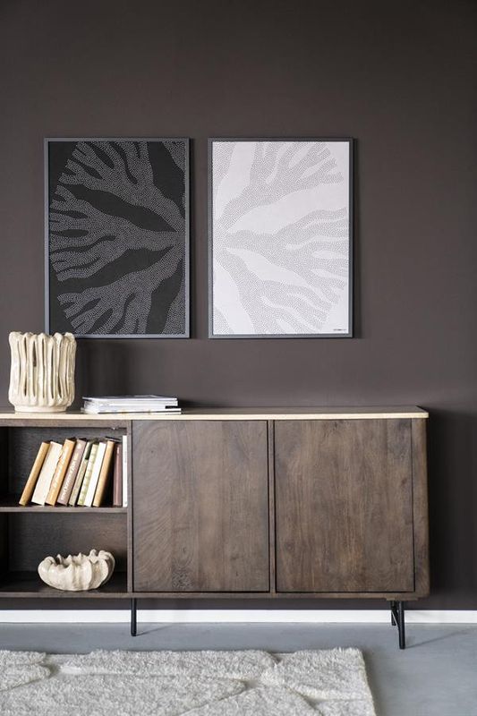 Eleonora Sideboard Lio - 3 Dörrar, Brun
