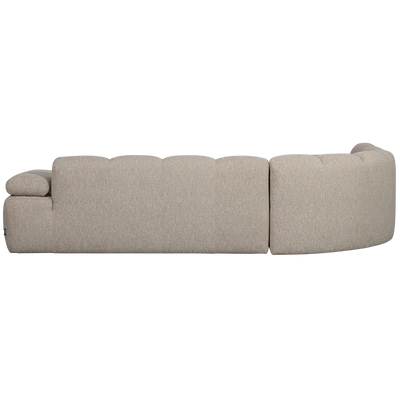 WOOOD Mojo Hörnsoffa Vänster Boucle Beige