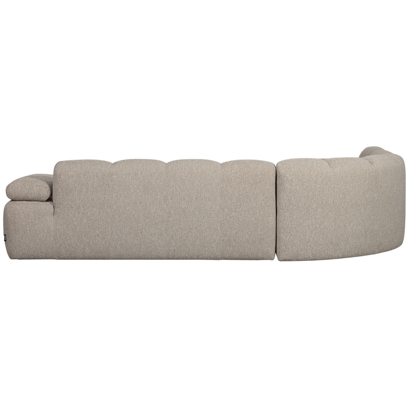 WOOOD Mojo Hörnsoffa Vänster Boucle Beige