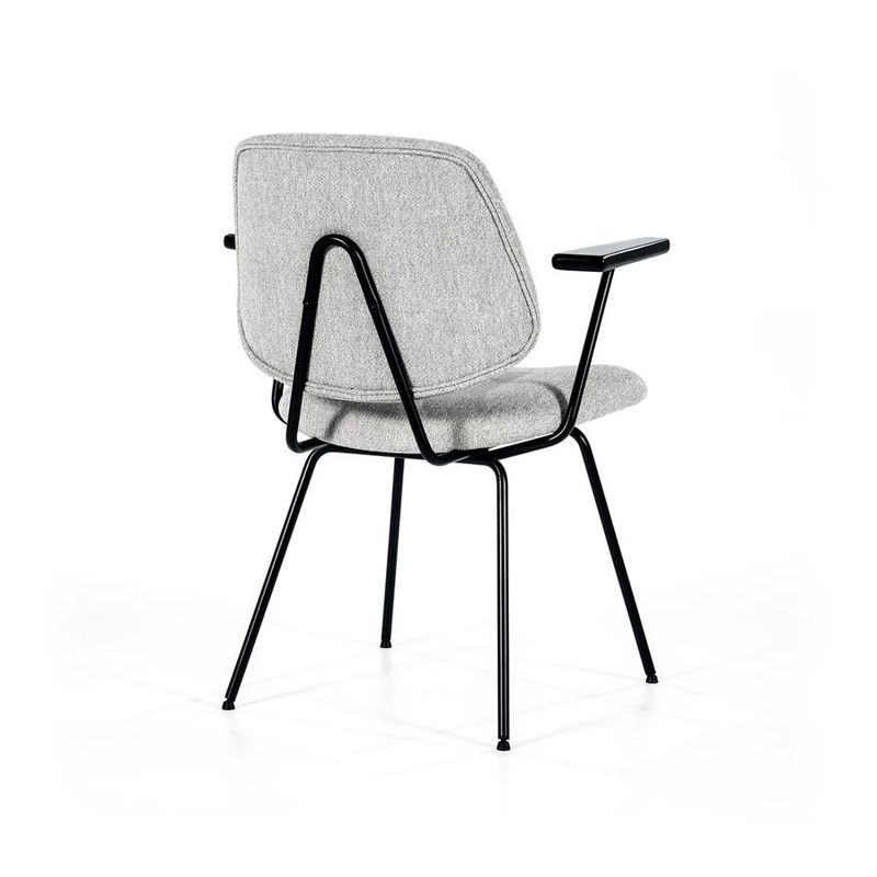 Eleonora Stol Lynn med armstöd - grå fletcher