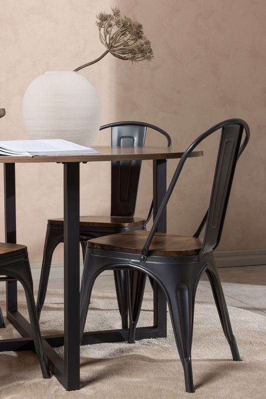 Venture Home Matgrupp Durango med 4st matstolar Tempe