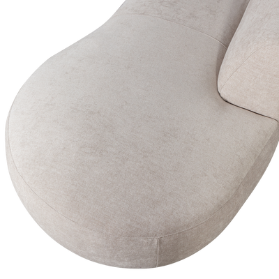 WOOOD Polly U-formad Soffa Höger - Sand