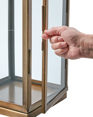 Affari of Sweden CLINTON Lykta L, Mässingsfärgad