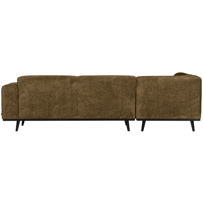 WOOOD Statement Hörnsoffa Vänster Sammet Mässing