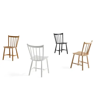 HAY J41 stol Black lacquered beech