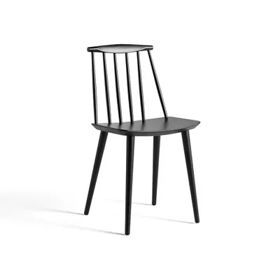 HAY J77 stol Black lacquered beech