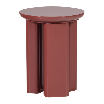 WOOOD ORIVO Sidobord Högblank Röd