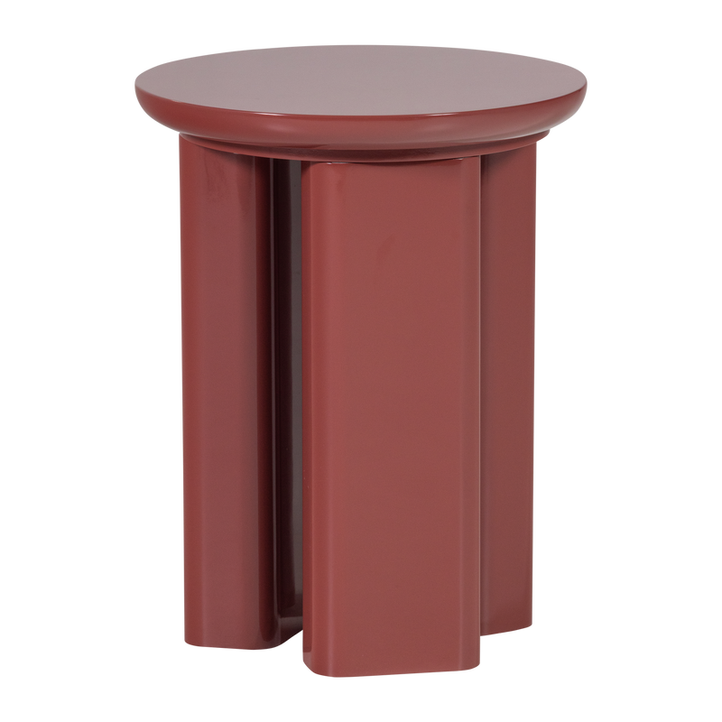 WOOOD ORIVO Sidobord Högblank Röd