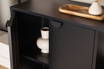 Venture Home Piring Skåp 42 x 100 x 110 Svart