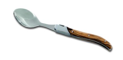 Laguiole By Hâws matskedsset med 6 delar, handtag i olivträ