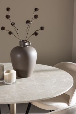 Venture Home Lycke Matbord med Velvet Matstol