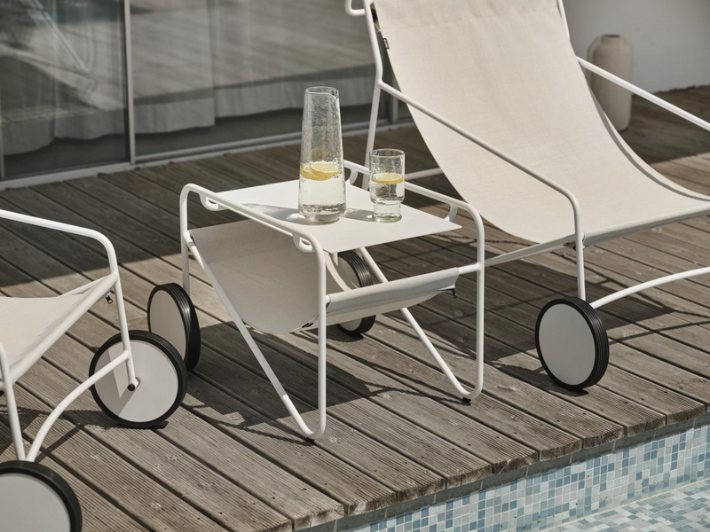 Brafab Poul Sidobord Vit