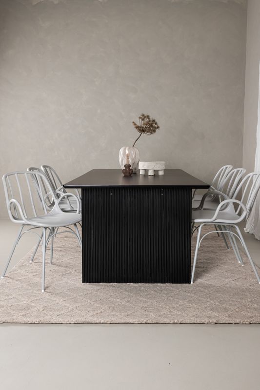 Venture Home Matgrupp Vail med Dyrön-stolar