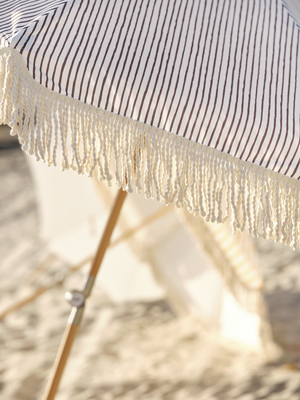 Brafab Gatsby parasoll Ø180 cm grårandigt