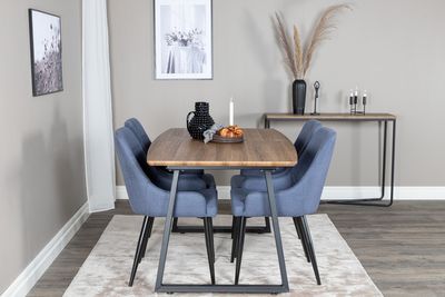 Venture Home Matgrupp Inca med stolarna Plaza