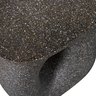 WOOOD Moson Sidobord med Svarta Stänk 2 st