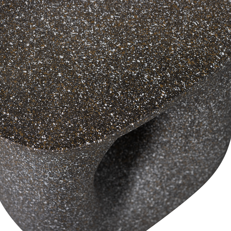 WOOOD Moson Sidobord med Svarta Stänk 2 st