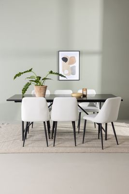 Venture Home Matgrupp Astrid med Stolarna Night