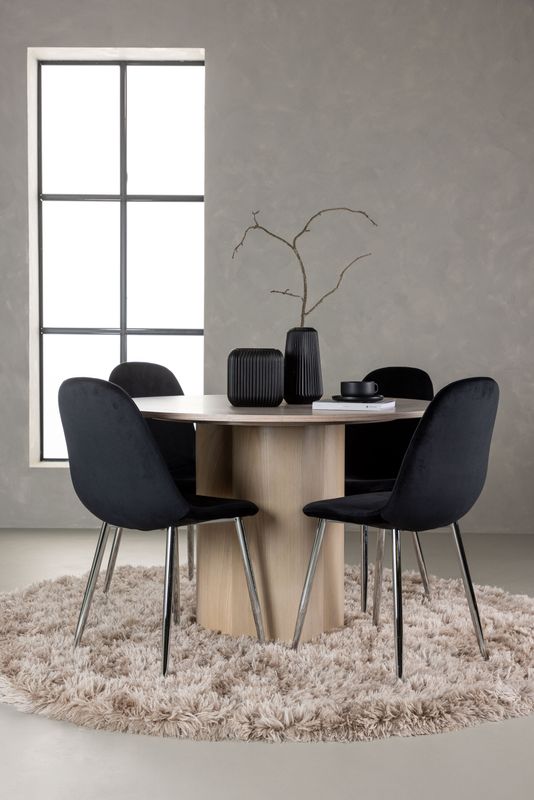 Venture Home Matgrupp Olivia med stolarna Polar