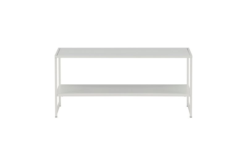 Venture Home Staal Soffbord i Vitt Stål