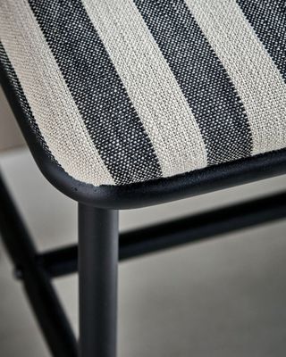 House Doctor Toda Bänk Svart/Vit