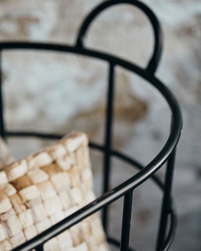 Nordal DOWNTOWN korg på hjul - svart