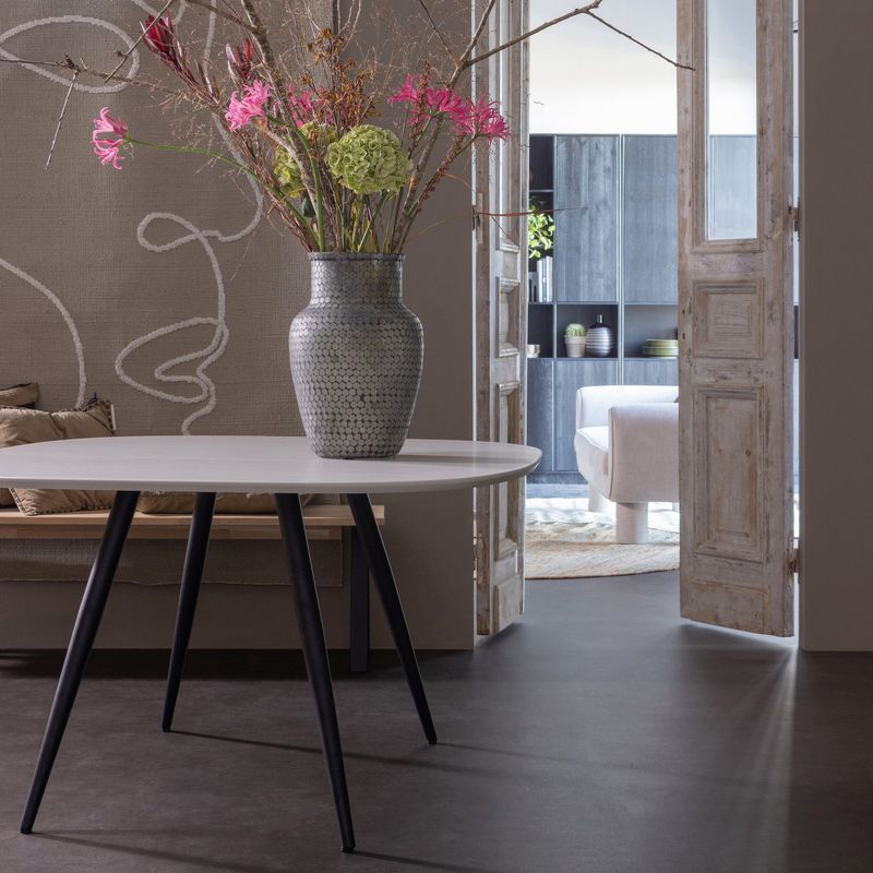 WOOOD Tablo Matplatsbänk i Ek med Utrecht Ben [FSC]