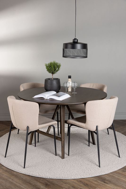 Venture Home Matgrupp Kaseindon med Modesto Stolar