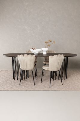 Venture Home Stone Oval Matgrupp