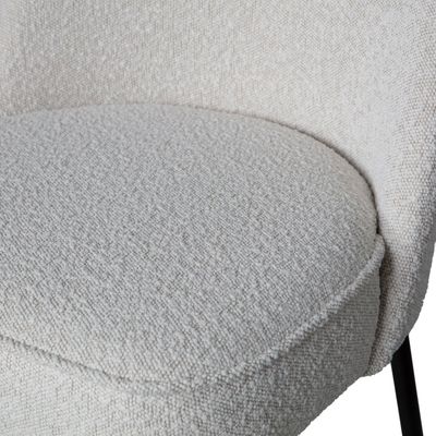 WOOOD Vogue Matstol Boucle Natural 2 st