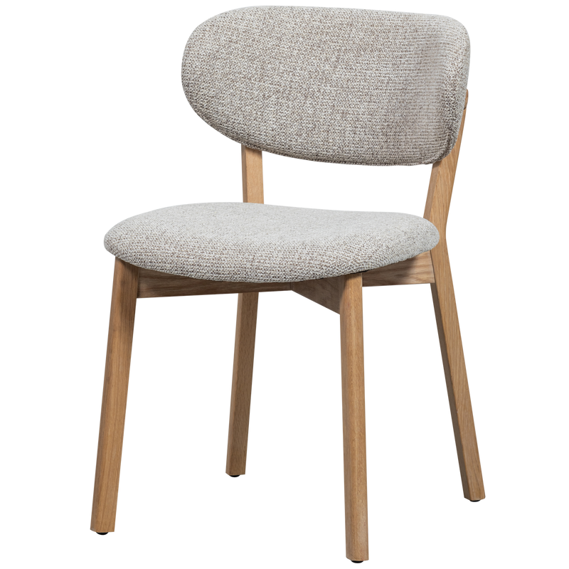 WOOOD Udar Matstol Natur med Träram 2 st