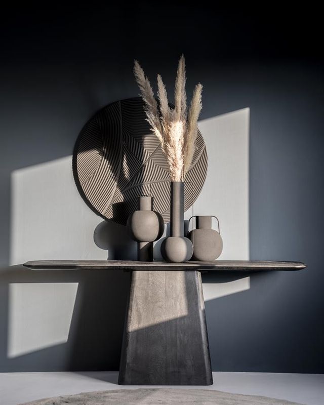 Eleonora Avlastningsbord Aron 180x40 - Svart