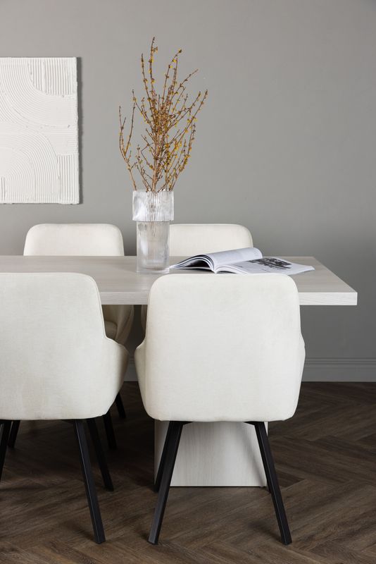 Venture Home Matgrupp Olga med Stolarna Rosie