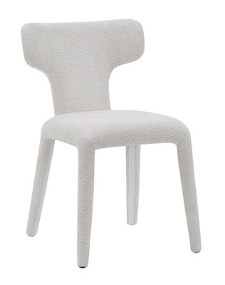 Homerebels Japandi Matstol Vit – Helklädd & minimalistisk design