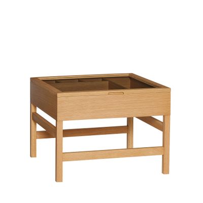 Hübsch Glitz Soffbord Nature 60x60xh45cm