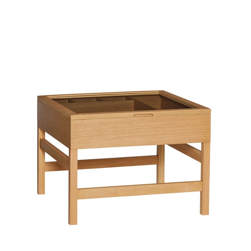 Hübsch Glitz Soffbord Nature 60x60xh45cm