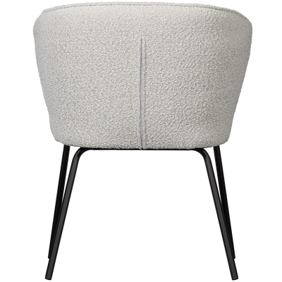 WOOOD Admit Matstol Boucle Natur 2 st